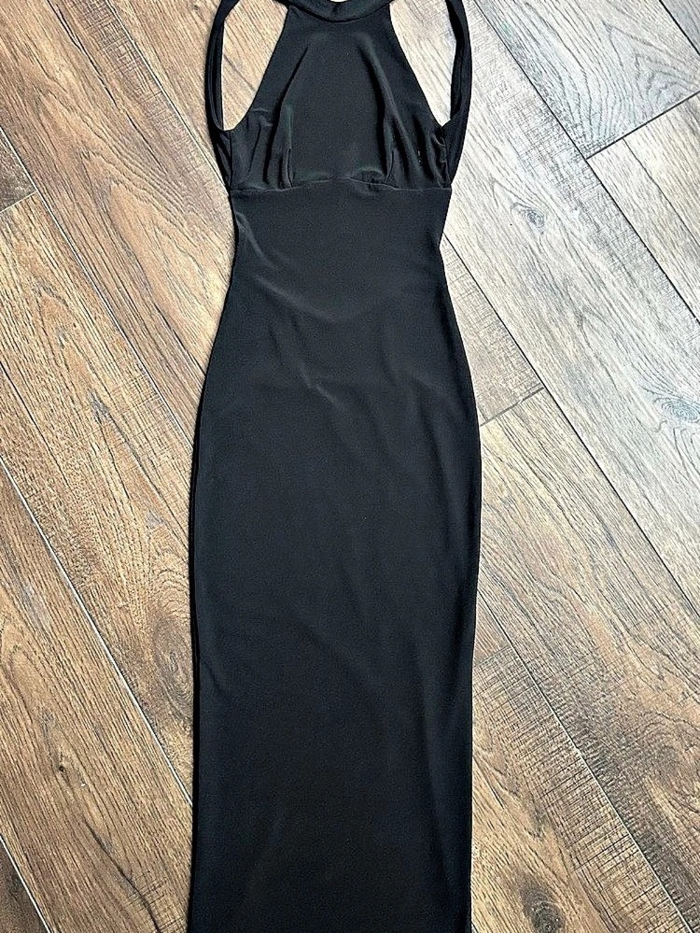 AYM Black Cutout Maxi Dress Size XS Like New